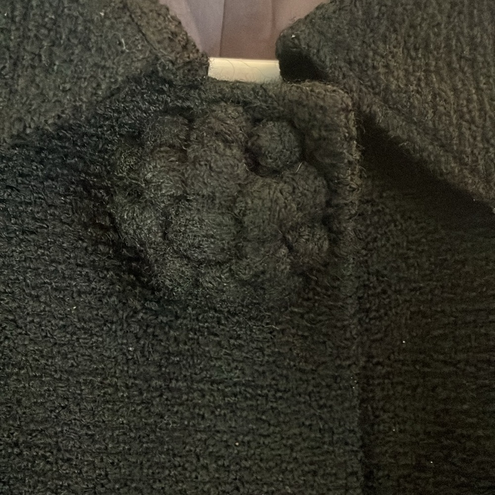 Boden Black Pea Coat - Picture 3 of 9